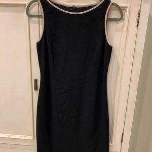Ann Taylor Classic Black Sheath Dress Size 2